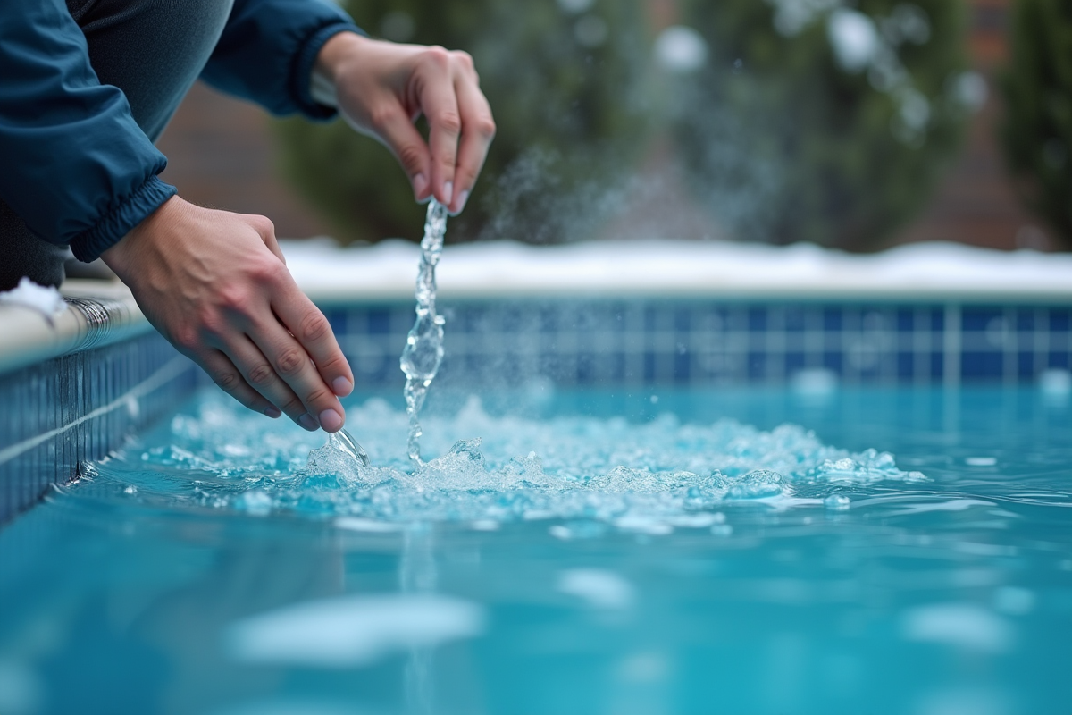 piscine hiver